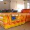 Volcano corkscrew gaint inflatable water slide with pool for games