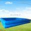 2017 high quality squae pool double-deck giant inflatable deep pool for adult