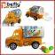 Promotion sliding mini truck candy plastic toys