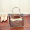 New arrival Korea candy transparent waterproof PVC PU beach bag