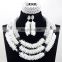 2017 Nigeria party wedidng jewelry setfrican jewelry set coral bead/handmade jewelry set