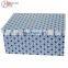 Hot Sale Decorative Kids Folding Cardboard Storage Box with Lid