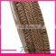 Latest design 4.4cm width knitted cord for decoration piping webbing piping cord for shoe