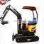 factory price small farm use 1.5 ton 1.8 ton 2 ton mini crawler excavator for sale