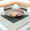 Outdoor rust corten steel bowl bbq brazier fire pits