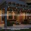 48Ft 15sockects 110V Outdoor Indoor S14 LED String Light Housing Decorative Lights