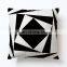 Home Decor Wear-resistant Custom print cotton Linen Throw Cushion Cover