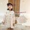 6500 New arrival spring girls dress apricot girl princess long sleeve lace dress