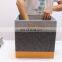 Reatai felt office embossed pattern front open nonwoven sneaker storage box