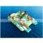 Factory Wholesale Relax  Inflatable Island Floating Lounge Water Island on Sale