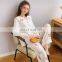 Chinese suppliers for women cotton autumn lace pajama