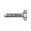 CE & ISO Marked Orthopedic Surgical Instruments Small T-shaped Locking Plate Fracture Plate Screw Mini Plates Fragments