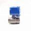 5v 3.6v 110v DN15 DN20 two  way brass mini electric motorized water ball 1/4,1/2,3/4,1inch motor electric valve with manual