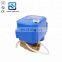 2018 Hot Sale Electric Ball Valve Mini Electric Valve Motor Operated Water Valve with signal feedback and manual override