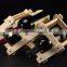 Custom unpainted handmade wine holder solid wooden holder for wine