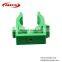 green color plastic PPR pipe clamp fittings