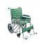 Rehabilitation equipment disabled manual wheelchair with double cross