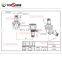 4056A133 and 4056A134 Rear Stabilizer Link / Sway Bar Link For Mitsubishi China Manufacturer