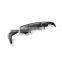 RG Style Carbon Car A4 B9 Rear Bumper Diffuser Lip Spoiler для Audi 2013
