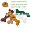 non-toxic and safe dog chew toy with smell beef/mint/milk/bacon/chicken smell toy for dogs release energy