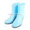 SALE 100% PVC woman high heel half rain boots