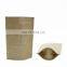 Factory Wholesale Packaging Eco Friendly Compostable Recyclable Ziplock Food Grade Ink Kraft Stand Up Pouch