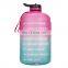 2021 Wholesale Manufacturing Direct Selling One Gallon Tritan Motivational Water Bottle
