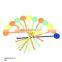Custom Biodegradable Plastic Silicone Swizzle Stir Stick Sticks, Cocktail Tea Coffee Drink Stirrer
