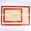 Reusable Food Logo Basic Clear Kitchen Full Size Extra Large Non Stick Personalized Custom Pastry Silicone Baking Mat
