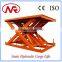 scissor cargo elevator industrial cargo elevator