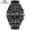 VAVA VOOM VA-204 Simple Analog Quartz Watch Wholesale Leather Strap Calendar Fashionable Watches Men Wrist