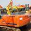 Продается подержанный недорогой японский гусеничный экскаватор Hitachi ZX200 в Шанхае