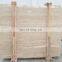 Premium Quality Customize cut sizes  Wholesale Light Travertine Tiles Vein Cut Made in Turkey CEM-SLB-02-02