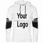 Wholesale custom hooded sweatshirt with kangaroo pocket strips on arms hoodie Body warmer own logo OEM service manufacturer