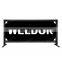 Portable Road Barriers Safety Crowd Control Traffic Outdoor Cafe Barricade Metal Pedestrian Barricades