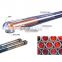 Low price Three Targets Coating Vaccum Tube Solar Collector Tube