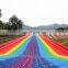 rainbow slide amusement park slide rainbow