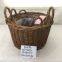 Rectangular Shape Wicker Basket For Picnic Storage Use Seagrass Basket