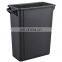 65 Liter Kitchen Trash Can Quadrate Garbage Storage Boxes Waste Bins Plastic