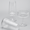 Luxury Popular Transparent Clear Vertical Ribbed Wine Glass Decanter For Wedding
