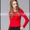 Fashion design 100% wool sweaters big collar sweater for girls