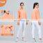 Women Yoga Gym Fitness Sun Protection Tops Wholesales Zip Up Sleeve Sports Jackets With Pockets