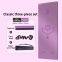 Natural Rubber PU Leather Black Yoga Mat Gym Fitness Equipment