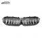 G30 F90 M5 LCI Carbon Fiber Dual Slat Front Bumper Grille Front Grill For BMW 5 Series G30 F90 LCI