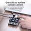 Custom Wired USB Mechanical Keyboard with Knob Volume Button Knob Programming Macro Hotswap Wireless Gaming Keypad