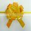 Gold laminated bow holographic ribbon pull bows for decorative/gift packing wedding decoration