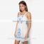 Women sexy 2016 fashion digital printing dress with high quality summer dress wholesale price D280