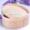 wooden soft box,Custom art mind box, wooden round box for apple