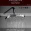 Wall Mounted Brass Bathroom Rainfall Shower Set With Shower Head