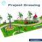 physical fitness equipment / Tractor outdoor gym equipment.T-0604